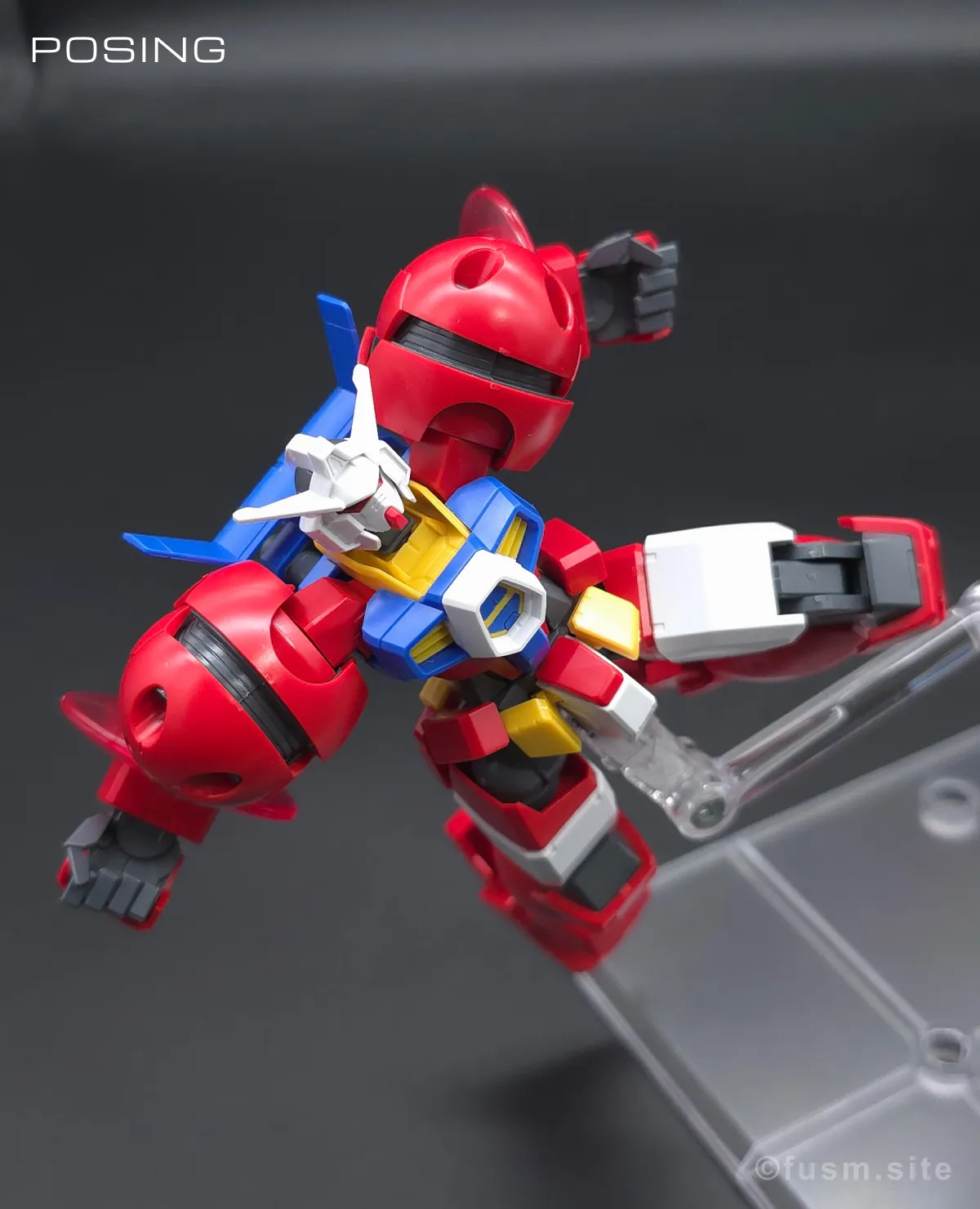 HG ガンダムAGE-1 タイタス レビュー ポージング 11