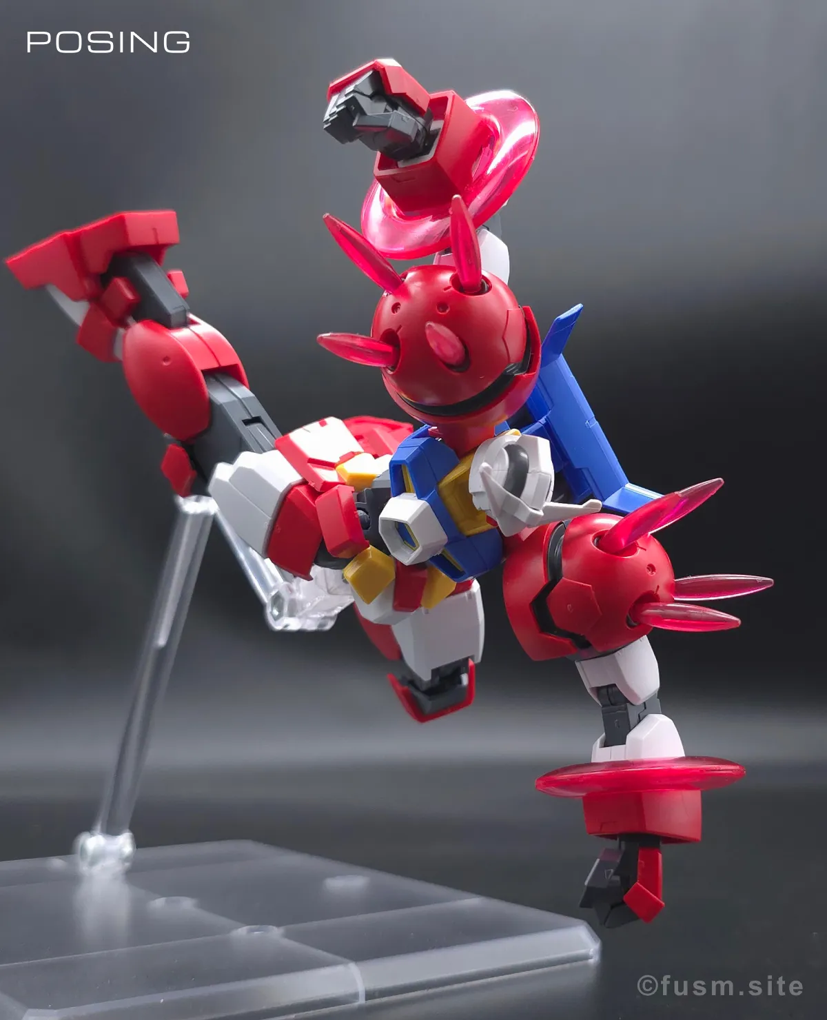 HG ガンダムAGE-1 タイタス レビュー ポージング 14