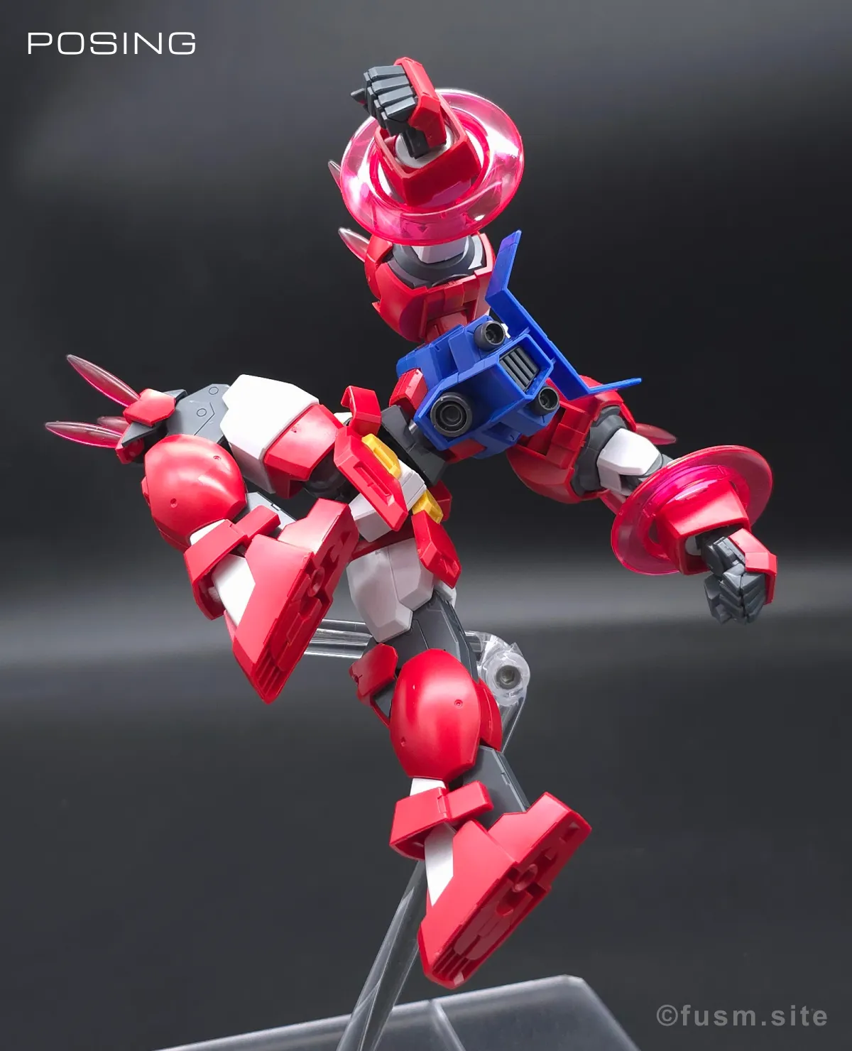 HG ガンダムAGE-1 タイタス レビュー ポージング 16