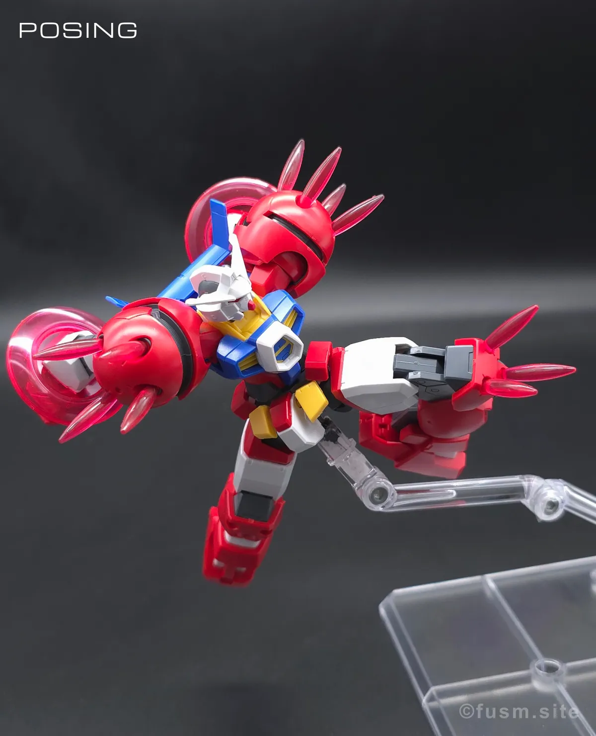 HG ガンダムAGE-1 タイタス レビュー ポージング 17