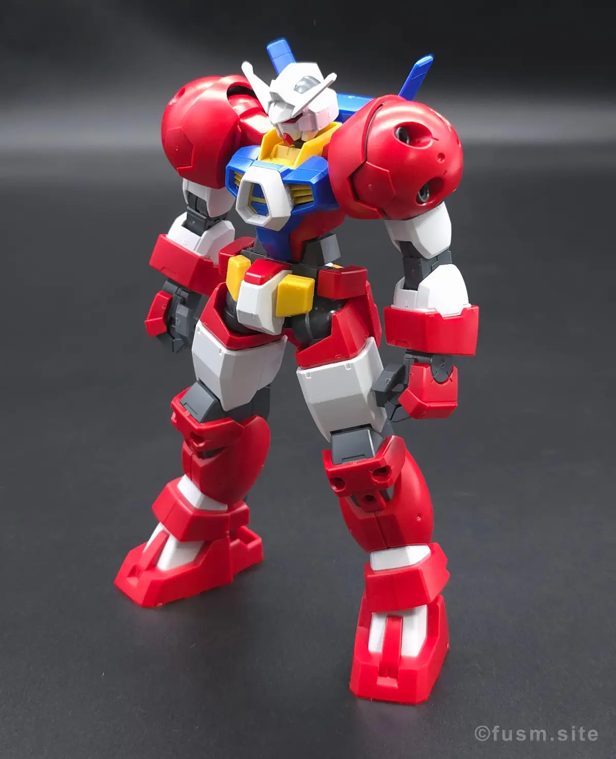 HG ガンダムAGE-1 タイタス レビュー 多角的に見た全体の外観・素組み 07