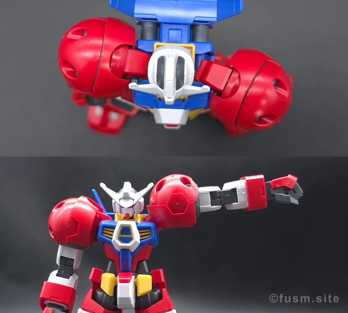 HG ガンダムAGE-1 タイタス レビュー 肩ディテール 可動域 01