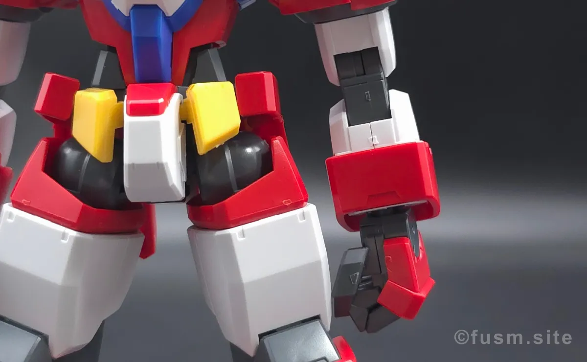 HG ガンダムAGE-1 タイタス レビュー 腕部ディテール 02
