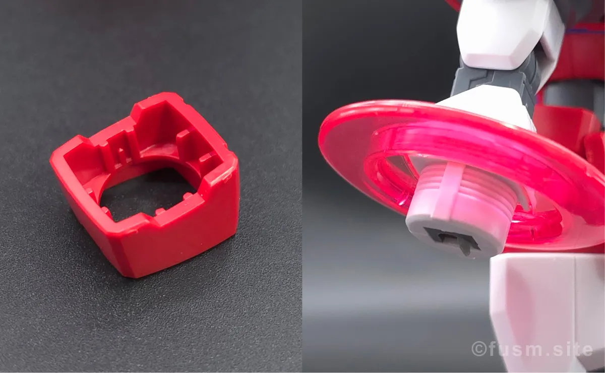 HG ガンダムAGE-1 タイタス レビュー 腕部ディテール 03