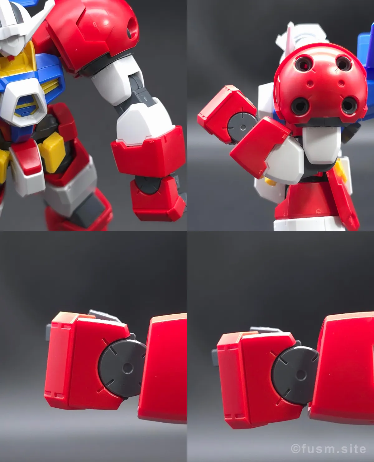 HG ガンダムAGE-1 タイタス レビュー 腕部ディテール 可動域 01