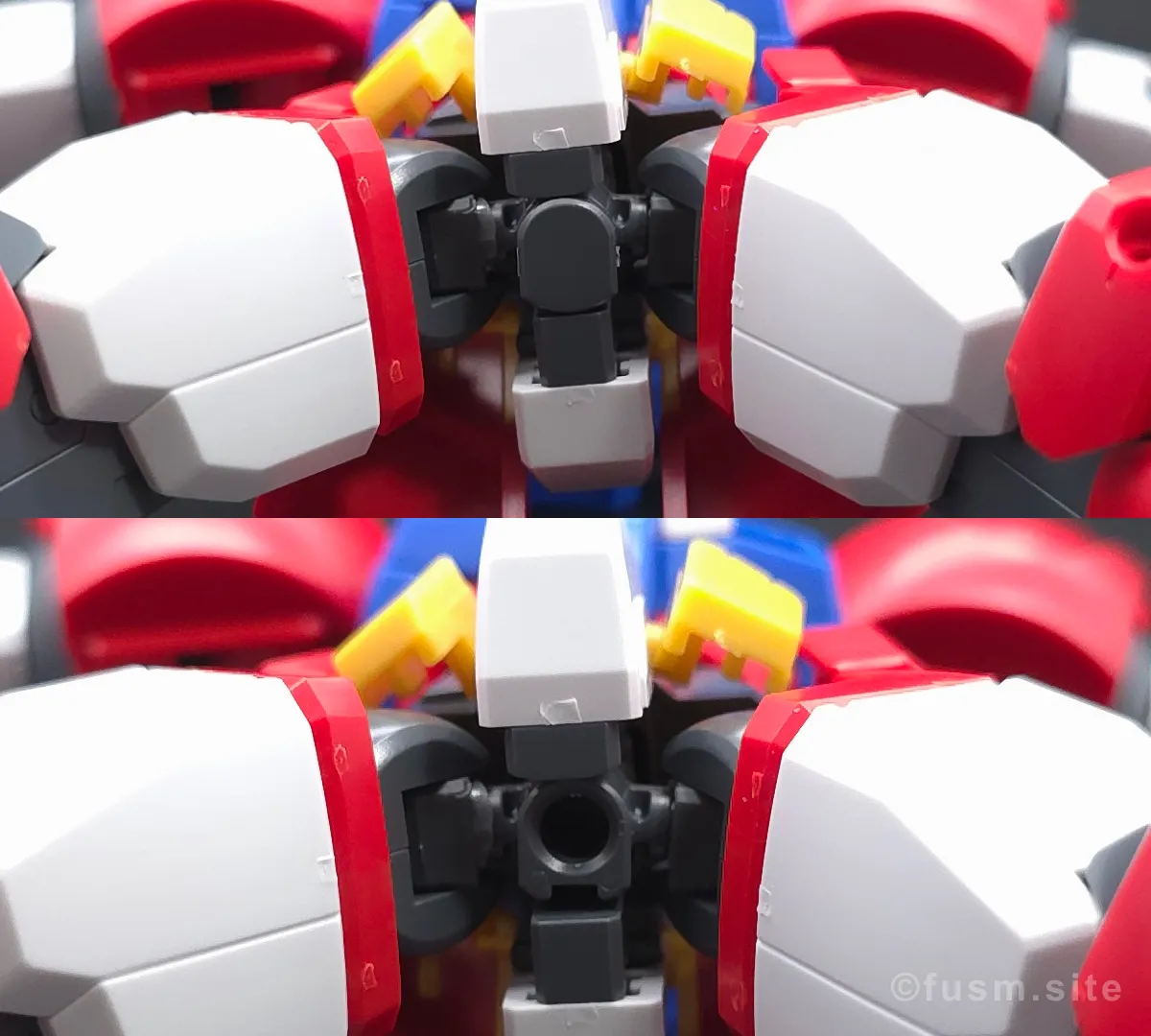 HG ガンダムAGE-1 タイタス レビュー 胴体ディテール 03