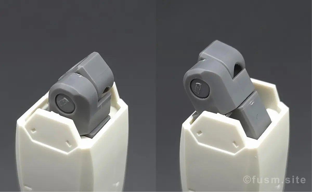 HG RX-78-2 ガンダム [BEYOND GLOBAL] レビュー 脚部ディテール 可動域 03