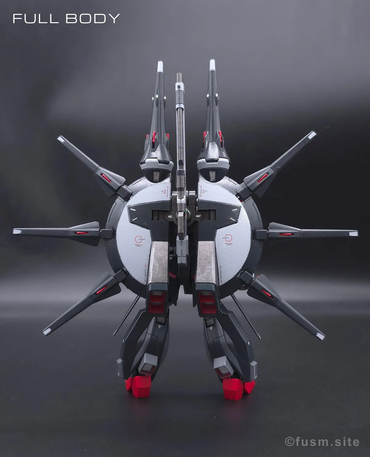 『HGCE レジェンドガンダム』をプチ改造と筆塗り全塗装！ 多角的に見た全体の外観・素組み 04