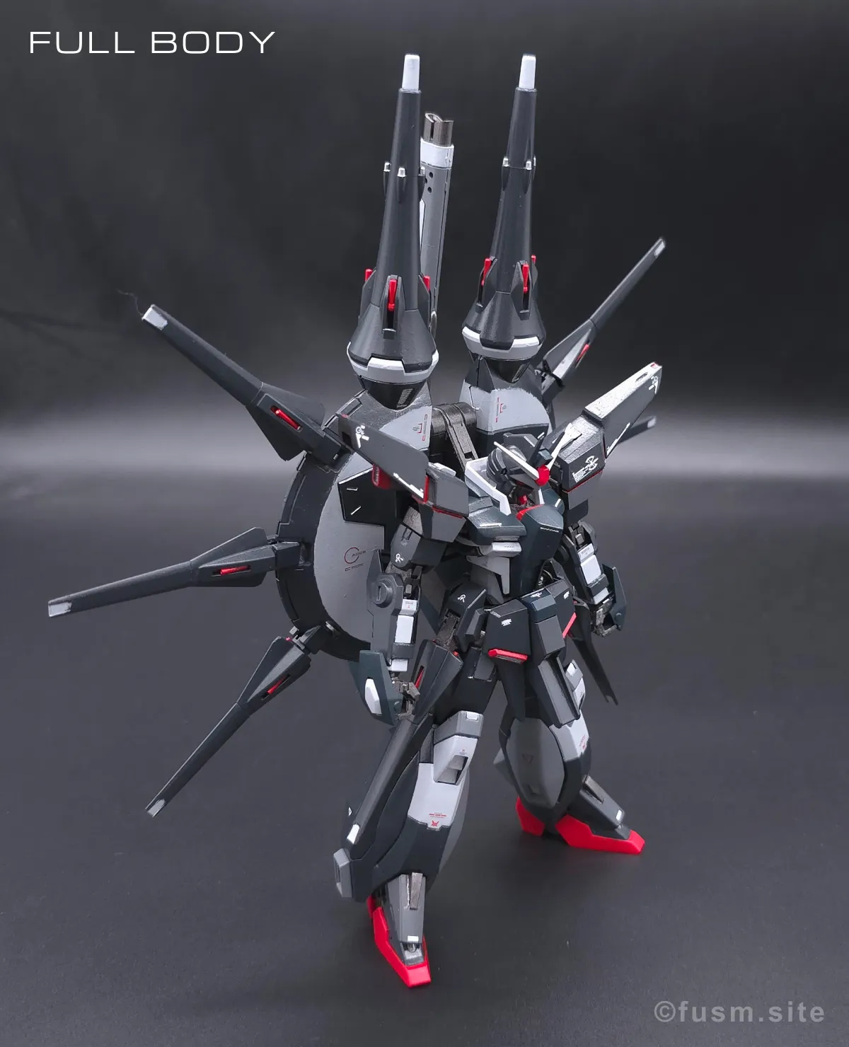 『HGCE レジェンドガンダム』をプチ改造と筆塗り全塗装！ 多角的に見た全体の外観・素組み 06