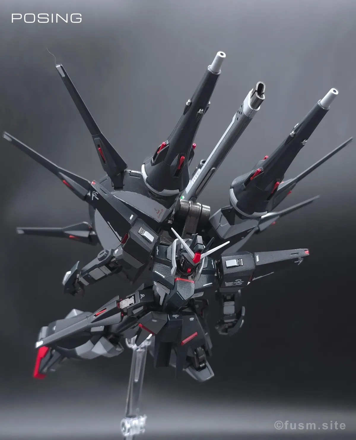 『HGCE レジェンドガンダム』をプチ改造と筆塗り全塗装！ ポージング 02