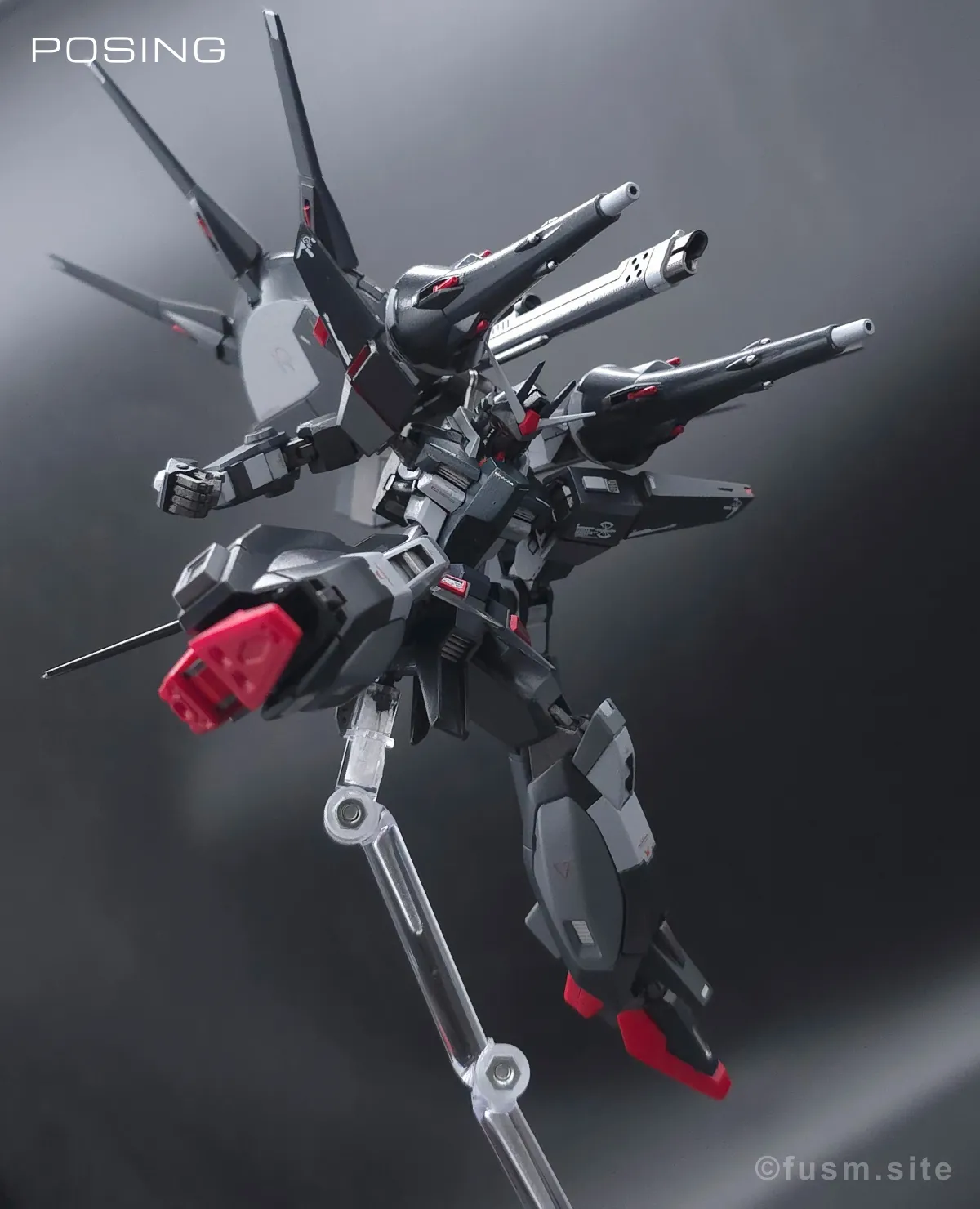 『HGCE レジェンドガンダム』をプチ改造と筆塗り全塗装！ ポージング 03