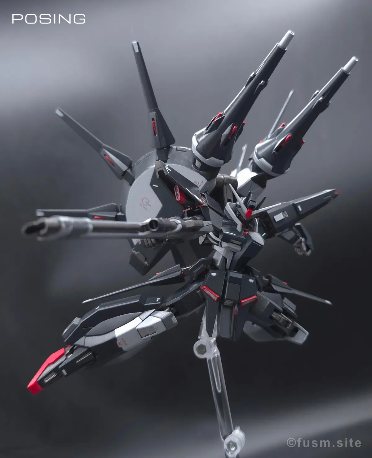 『HGCE レジェンドガンダム』をプチ改造と筆塗り全塗装！ ポージング 04