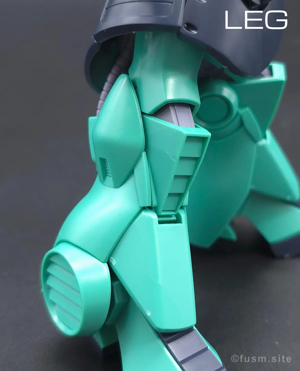 HGUC ディジェ レビュー 脚部ディテール 01