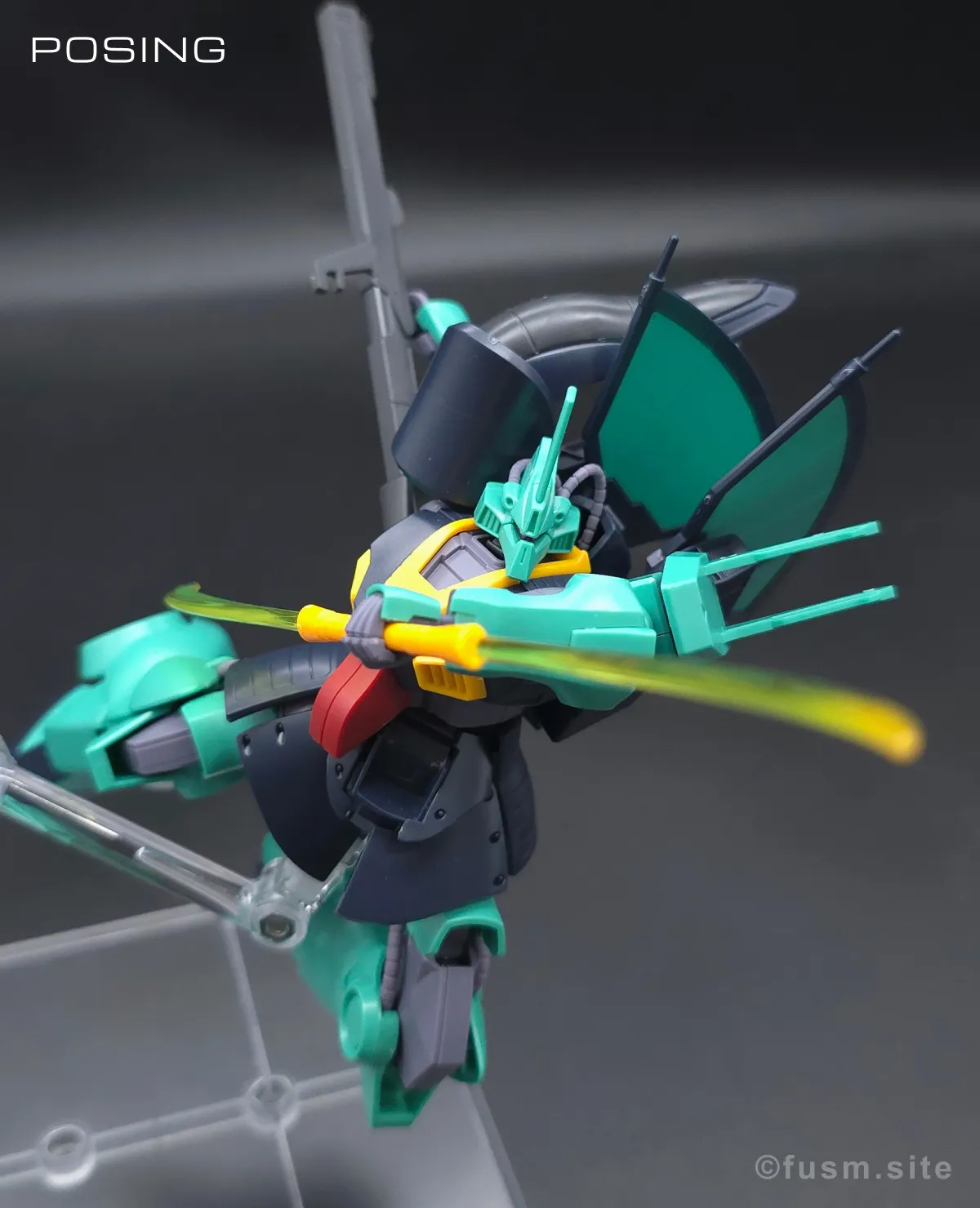 HGUC ディジェ レビュー ポージング 13