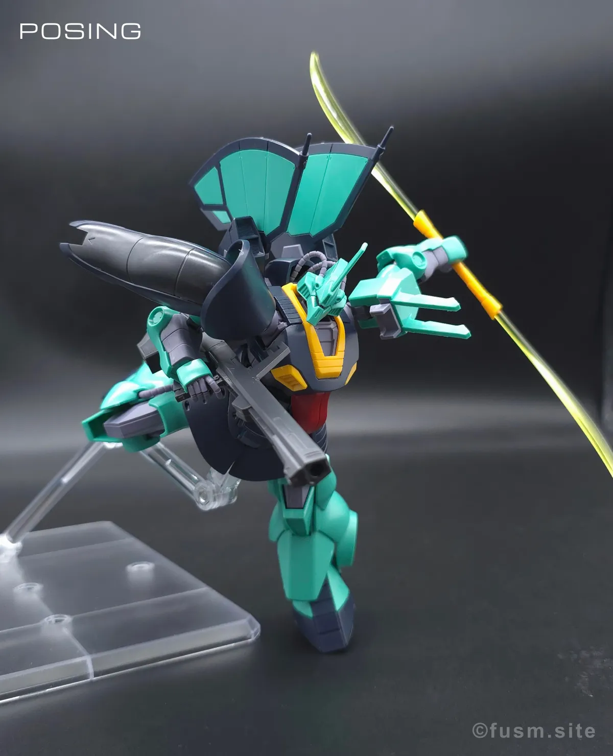 HGUC ディジェ レビュー ポージング 16