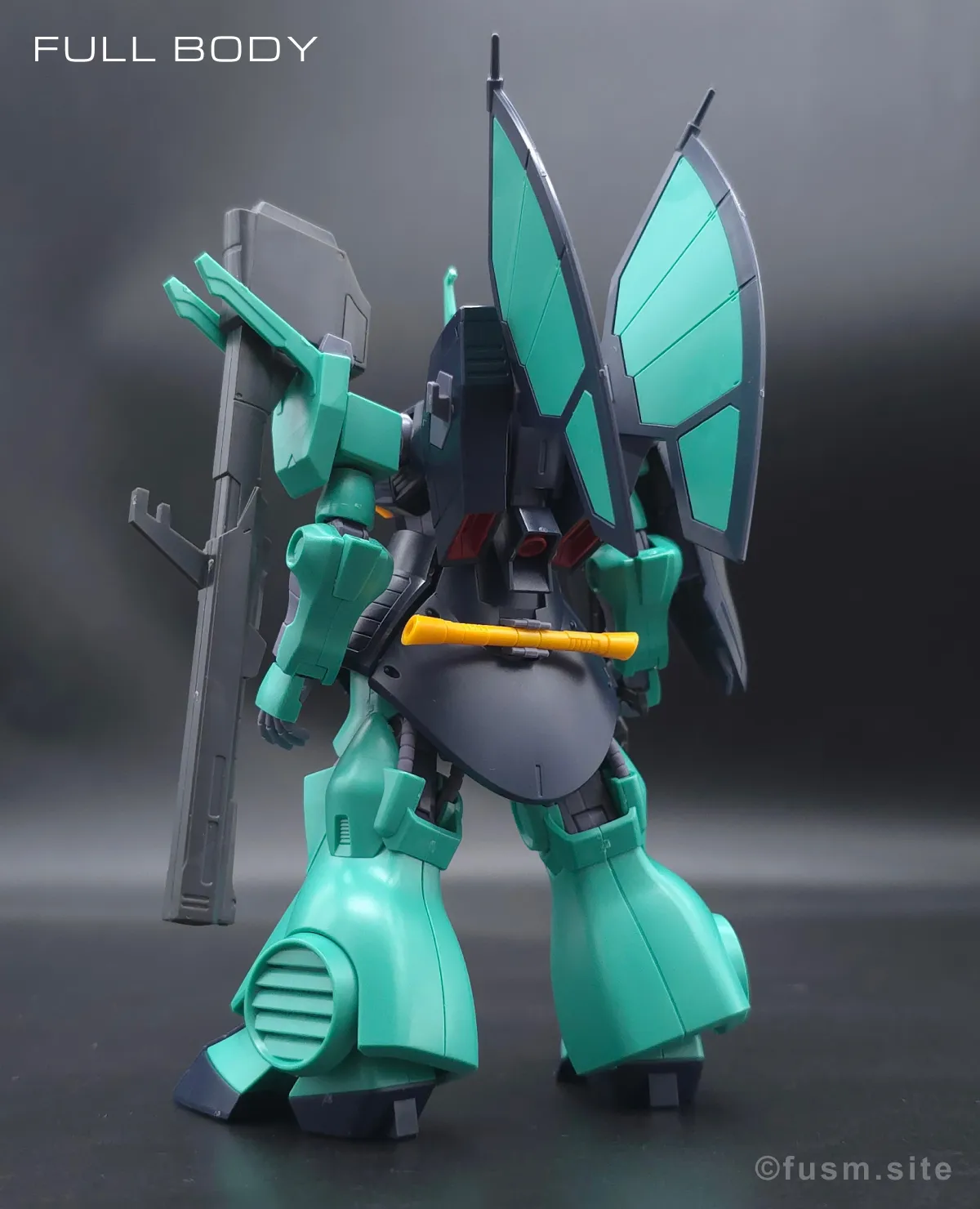 HGUC ディジェ レビュー 多角的に見た全体の外観・素組み 04