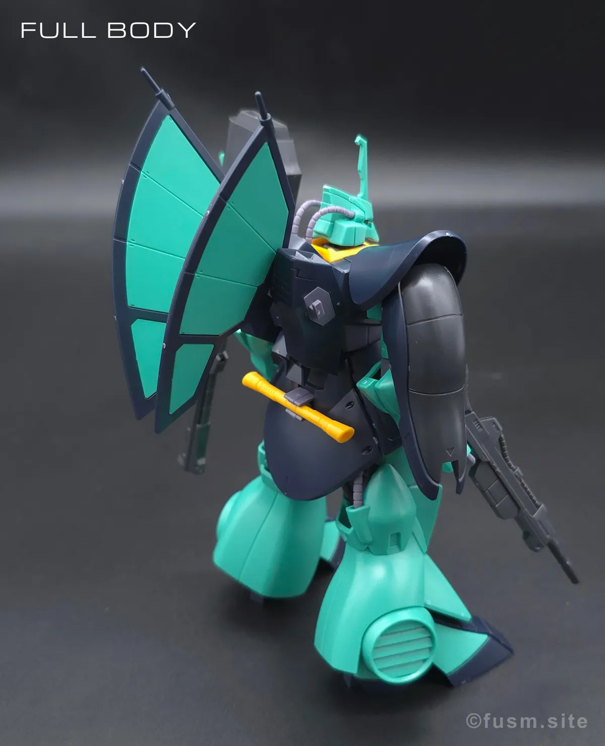 HGUC ディジェ レビュー 多角的に見た全体の外観・素組み 06