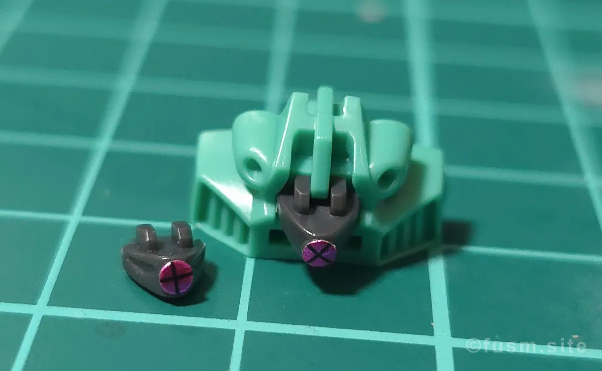 HGUC ディジェ レビュー パーツ・構造・組み立て 02