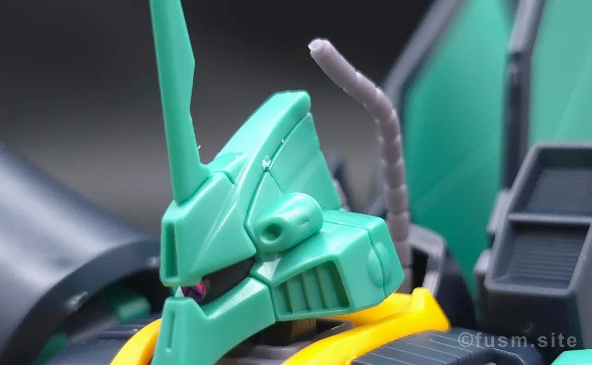 HGUC ディジェ レビュー 頭部ディテール 02