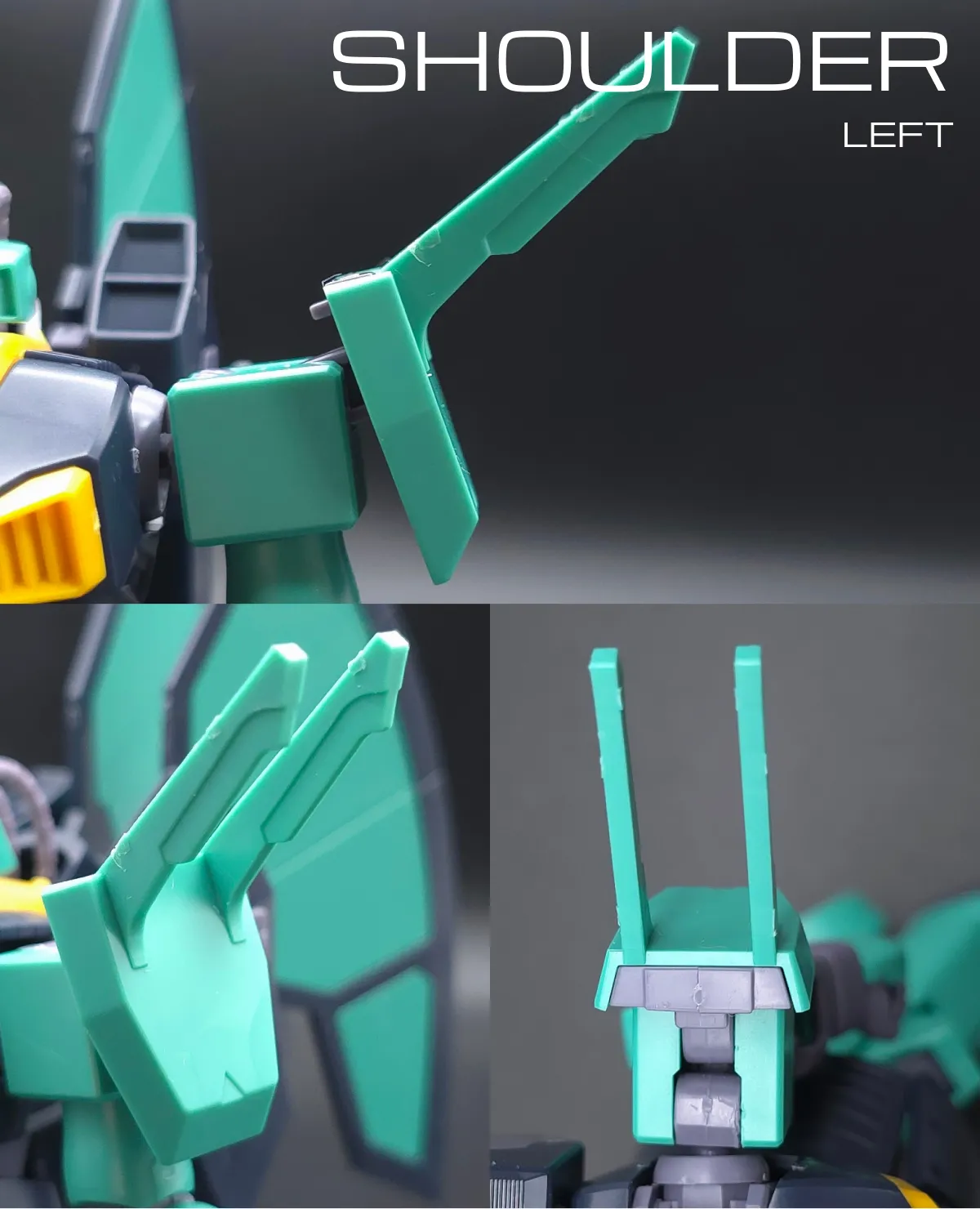 HGUC ディジェ レビュー 肩ディテール 01