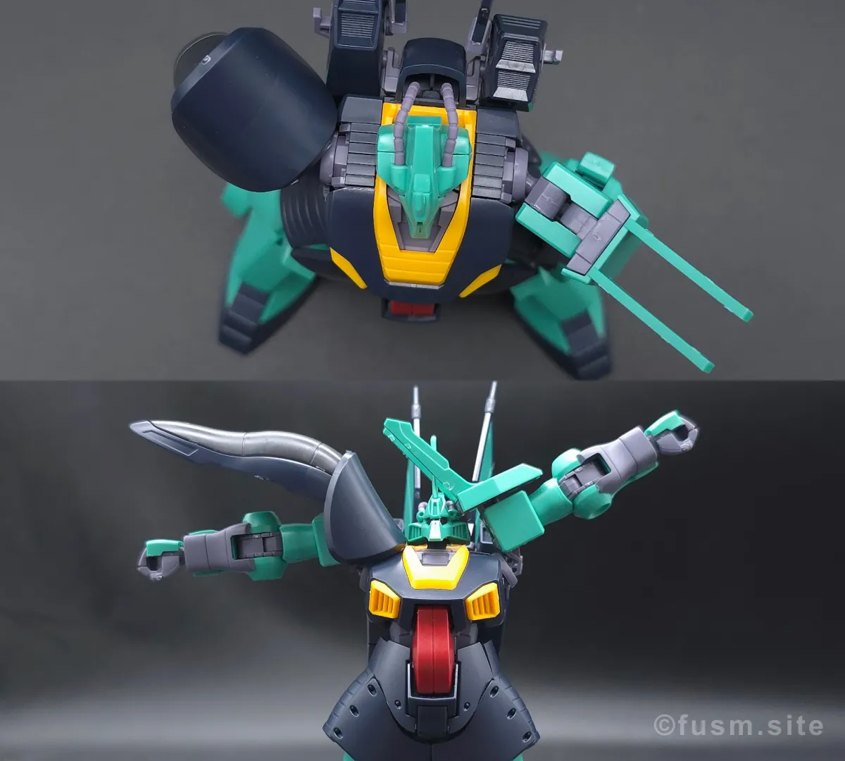 HGUC ディジェ レビュー 肩ディテール 可動域 01