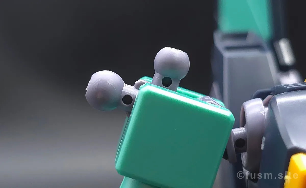 HGUC ディジェ レビュー 肩ディテール 可動域 03