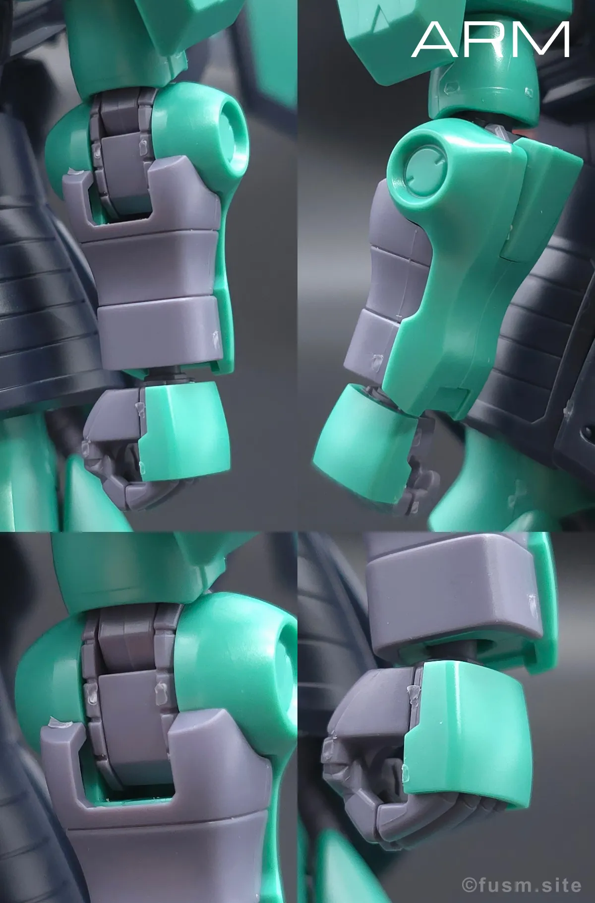 HGUC ディジェ レビュー 腕部ディテール 01