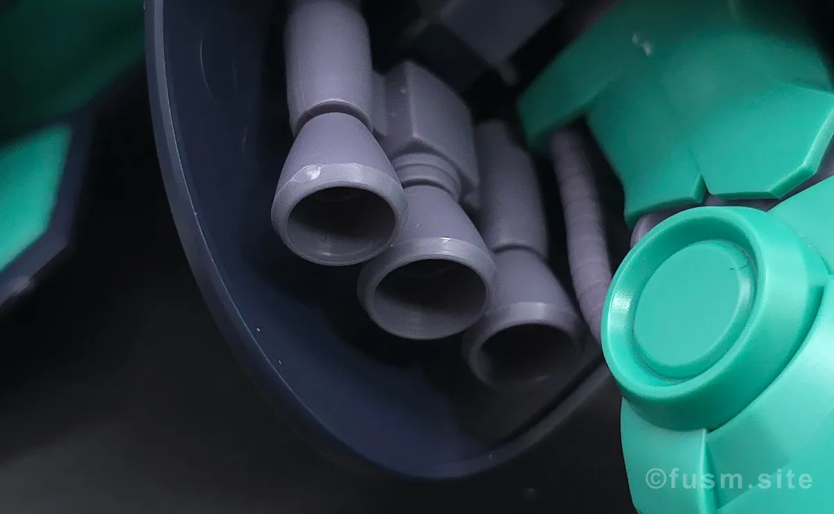 HGUC ディジェ レビュー 胴体ディテール 03