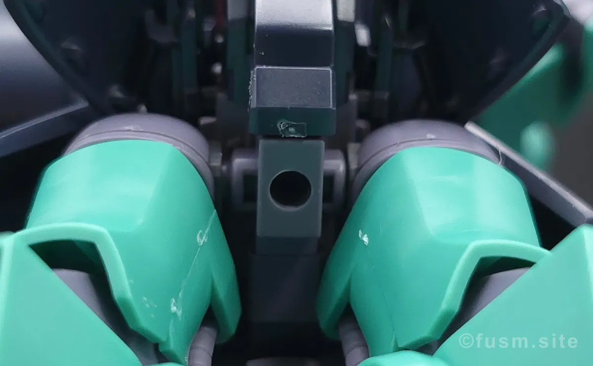 HGUC ディジェ レビュー 胴体ディテール 04