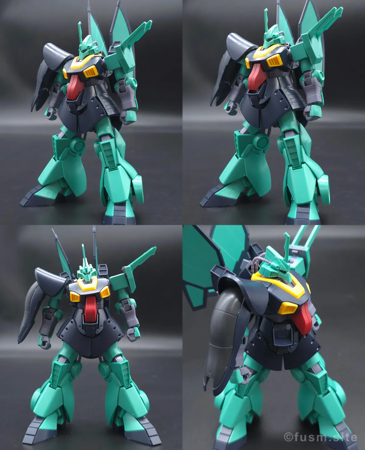 HGUC ディジェ レビュー 胴体ディテール 可動域 01