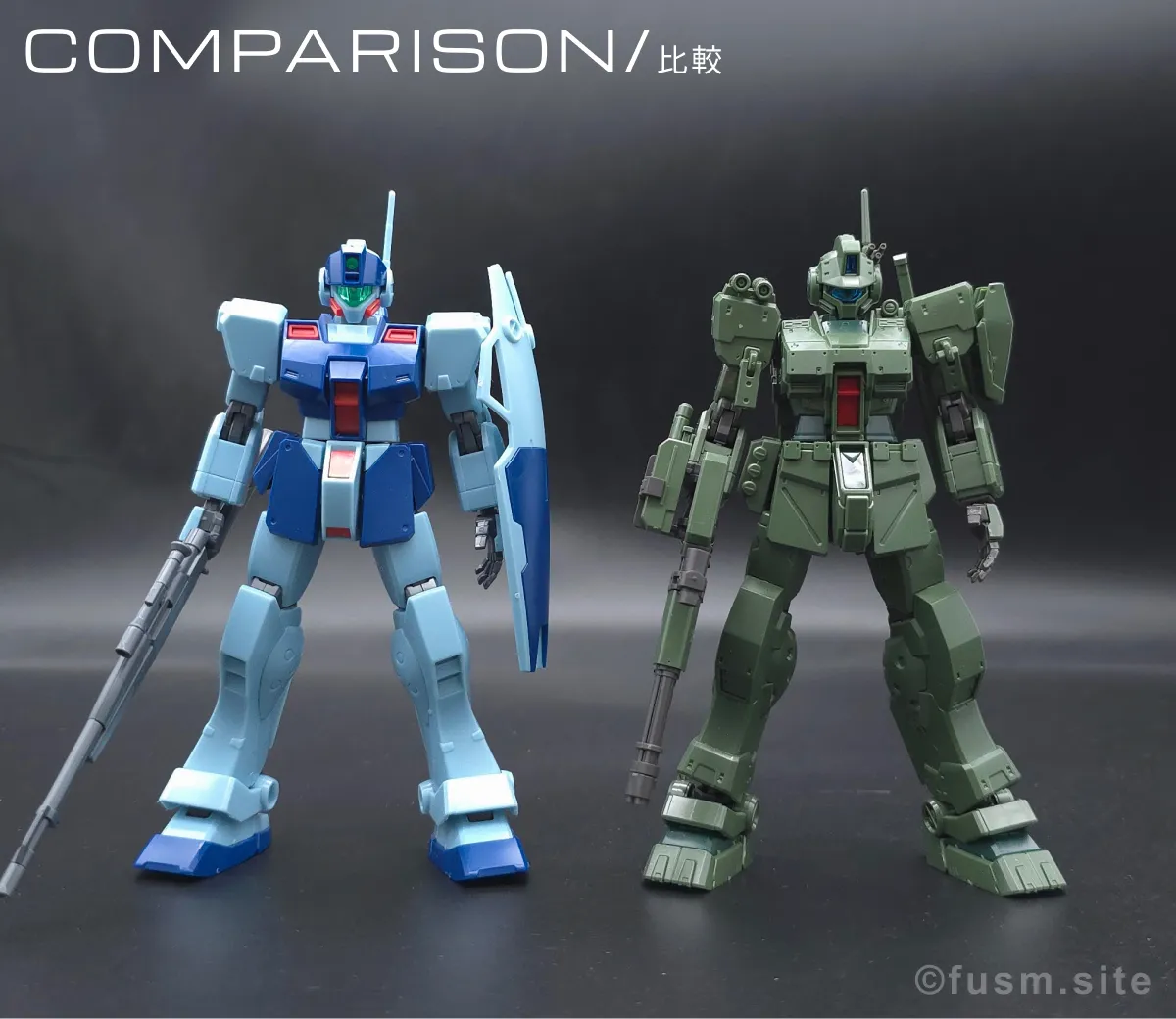 HGUC ジム・スナイパーII レビュー 比較 01