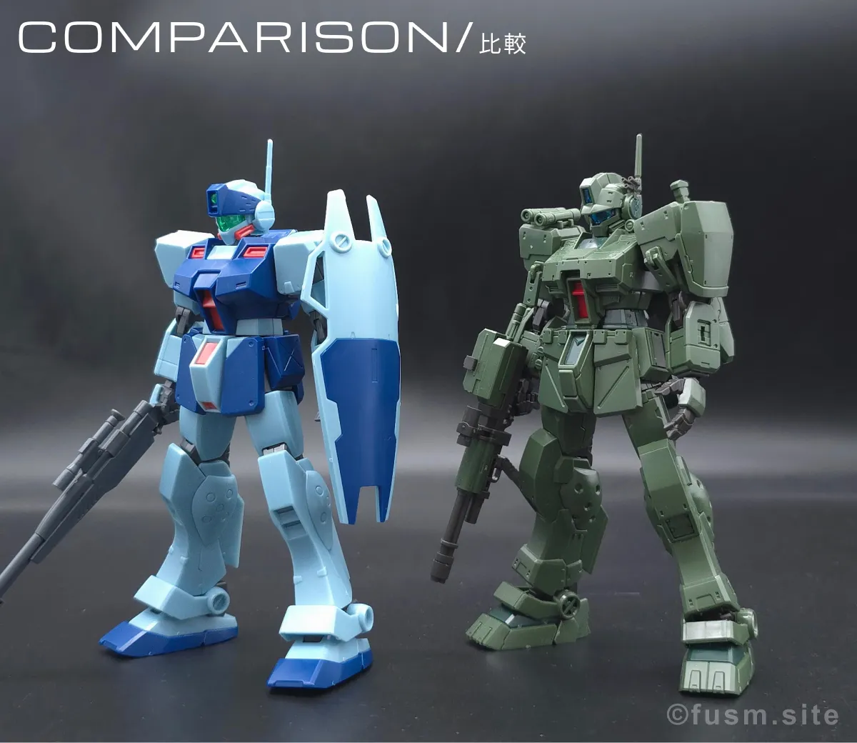 HGUC ジム・スナイパーII レビュー 比較 02