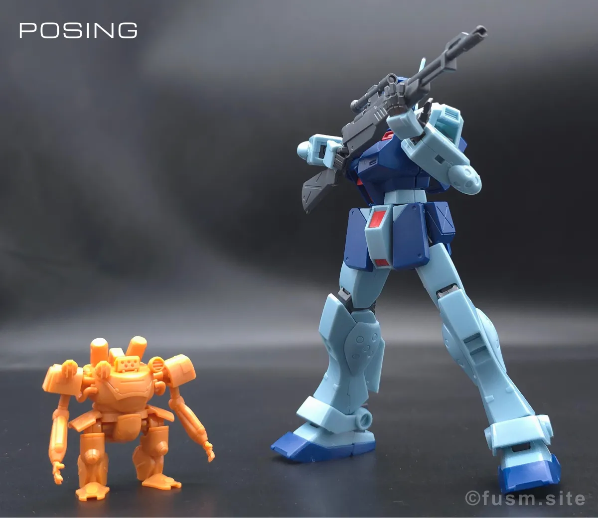 HGUC ジム・スナイパーII レビュー ポージング 02