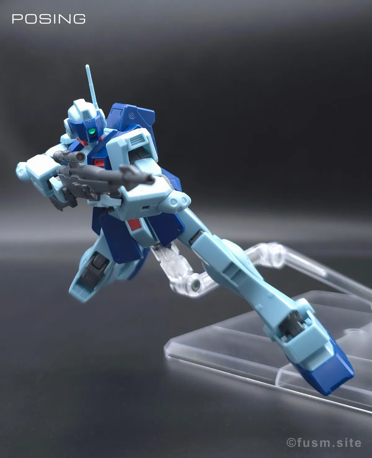 HGUC ジム・スナイパーII レビュー ポージング 03