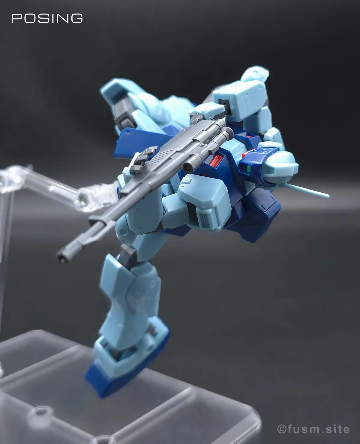 HGUC ジム・スナイパーII レビュー ポージング 04