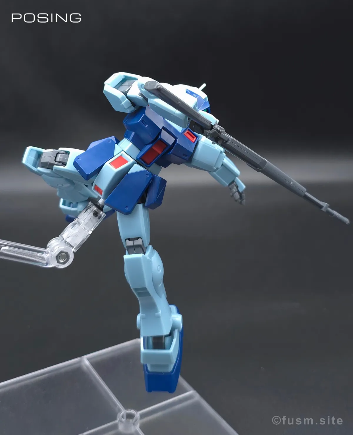 HGUC ジム・スナイパーII レビュー ポージング 06