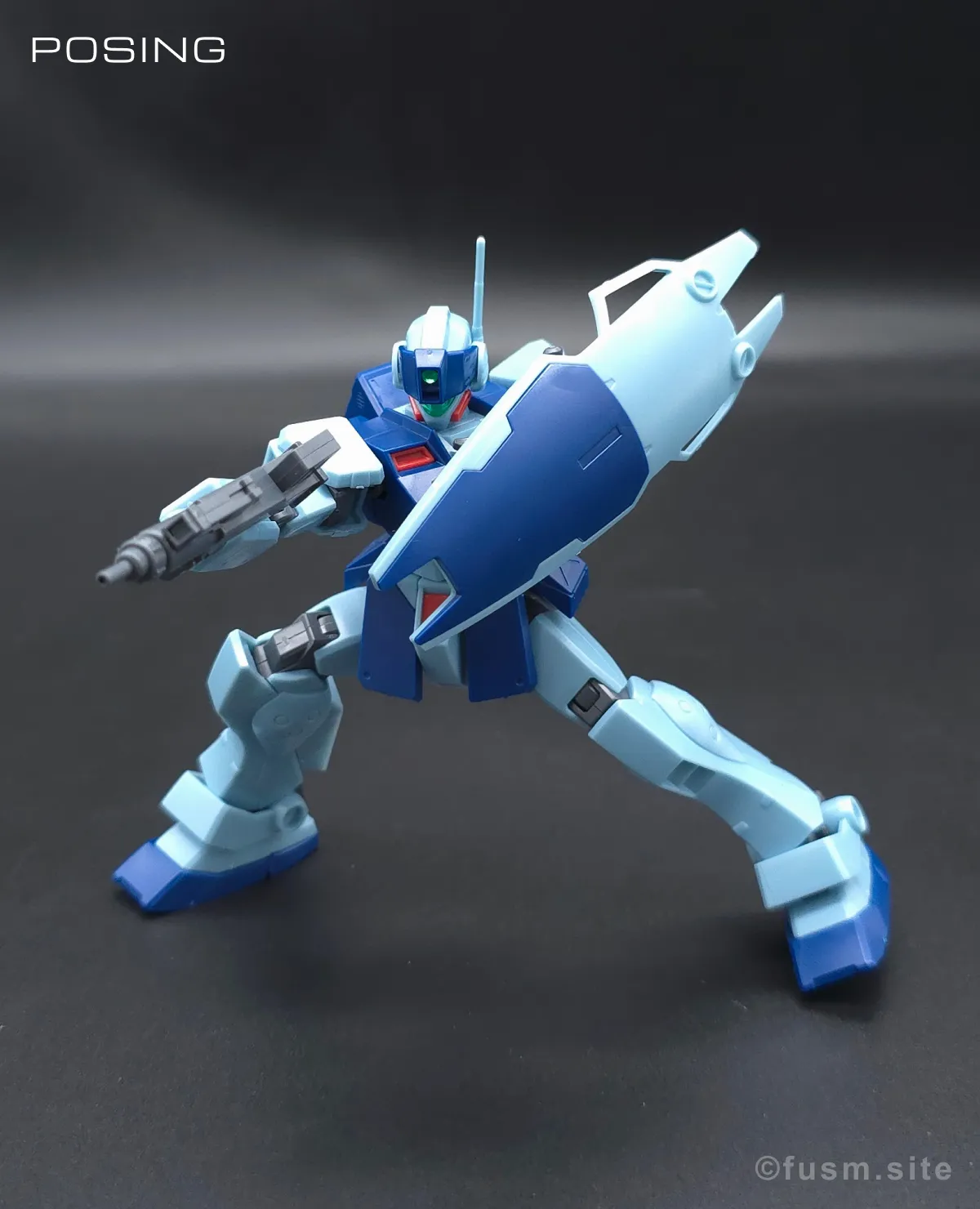 HGUC ジム・スナイパーII レビュー ポージング 10