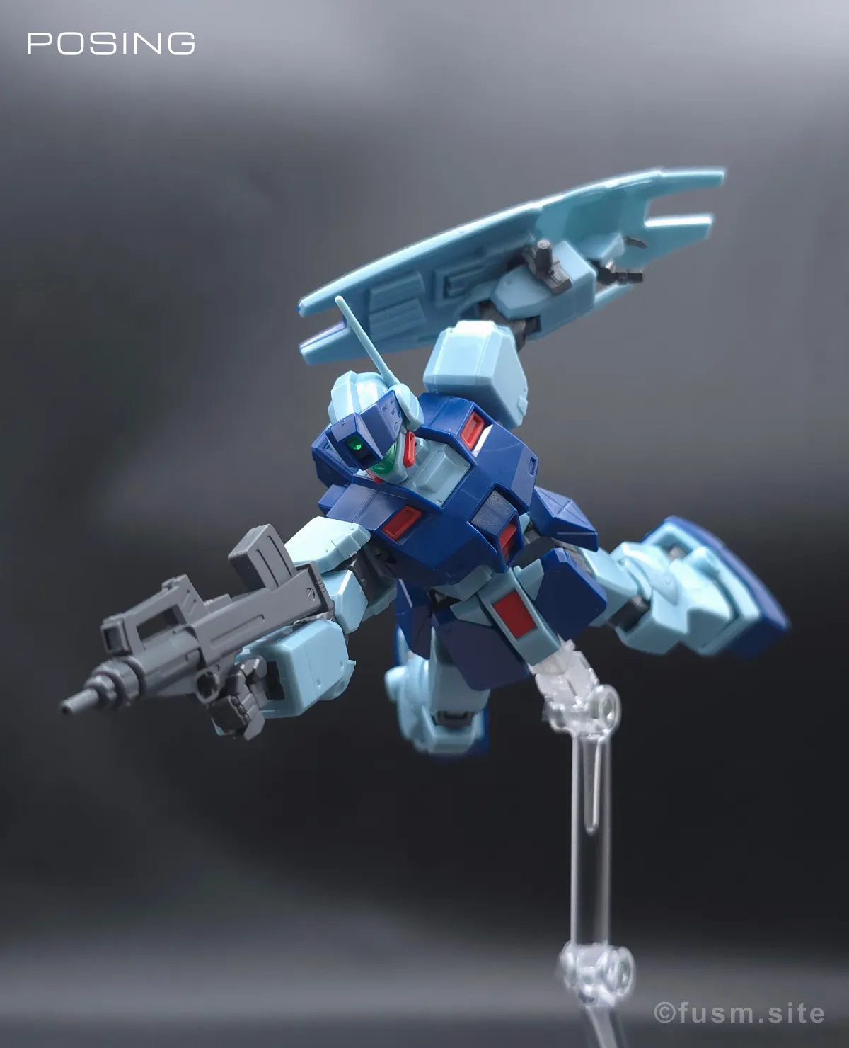 HGUC ジム・スナイパーII レビュー ポージング 12