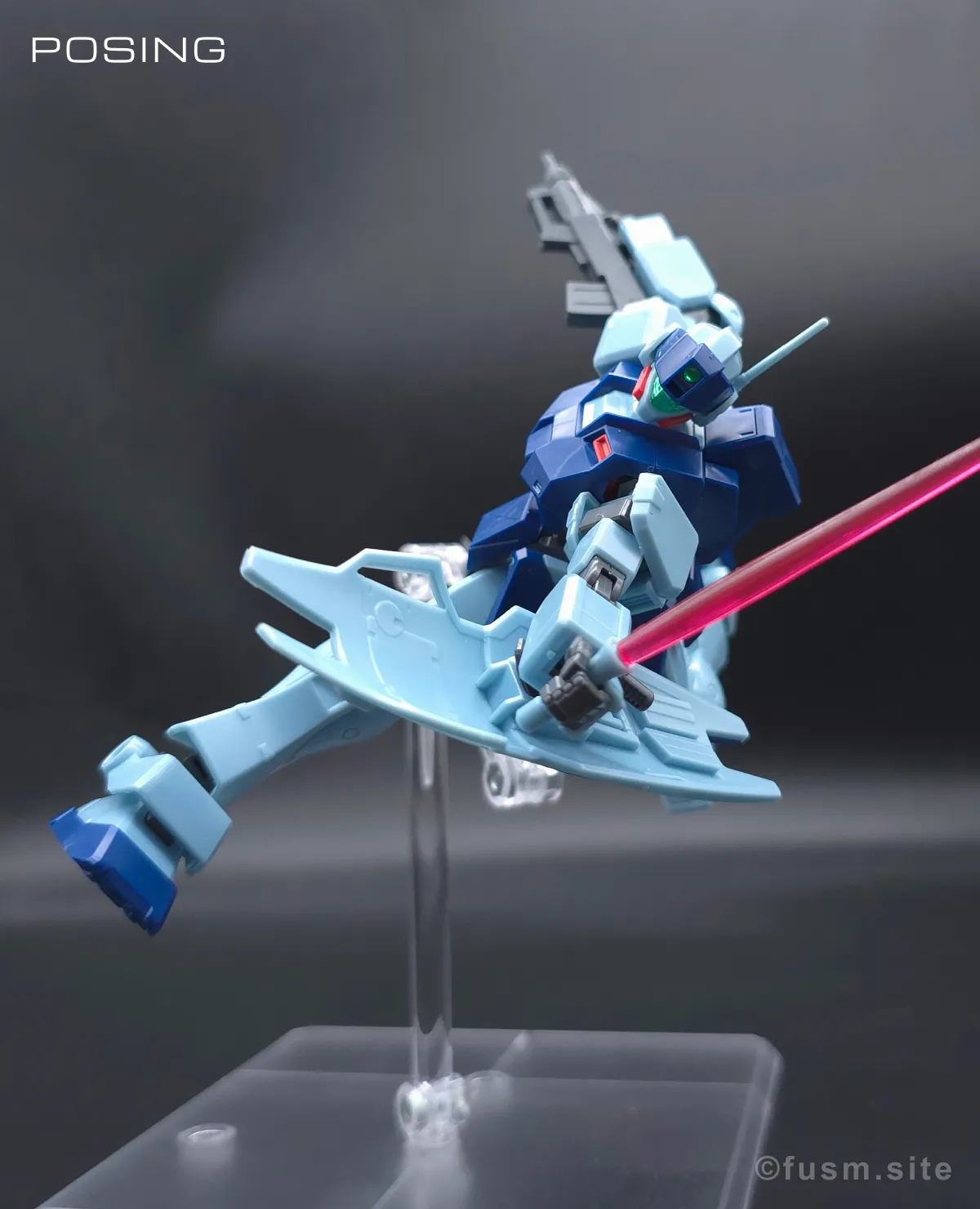 HGUC ジム・スナイパーII レビュー ポージング 14