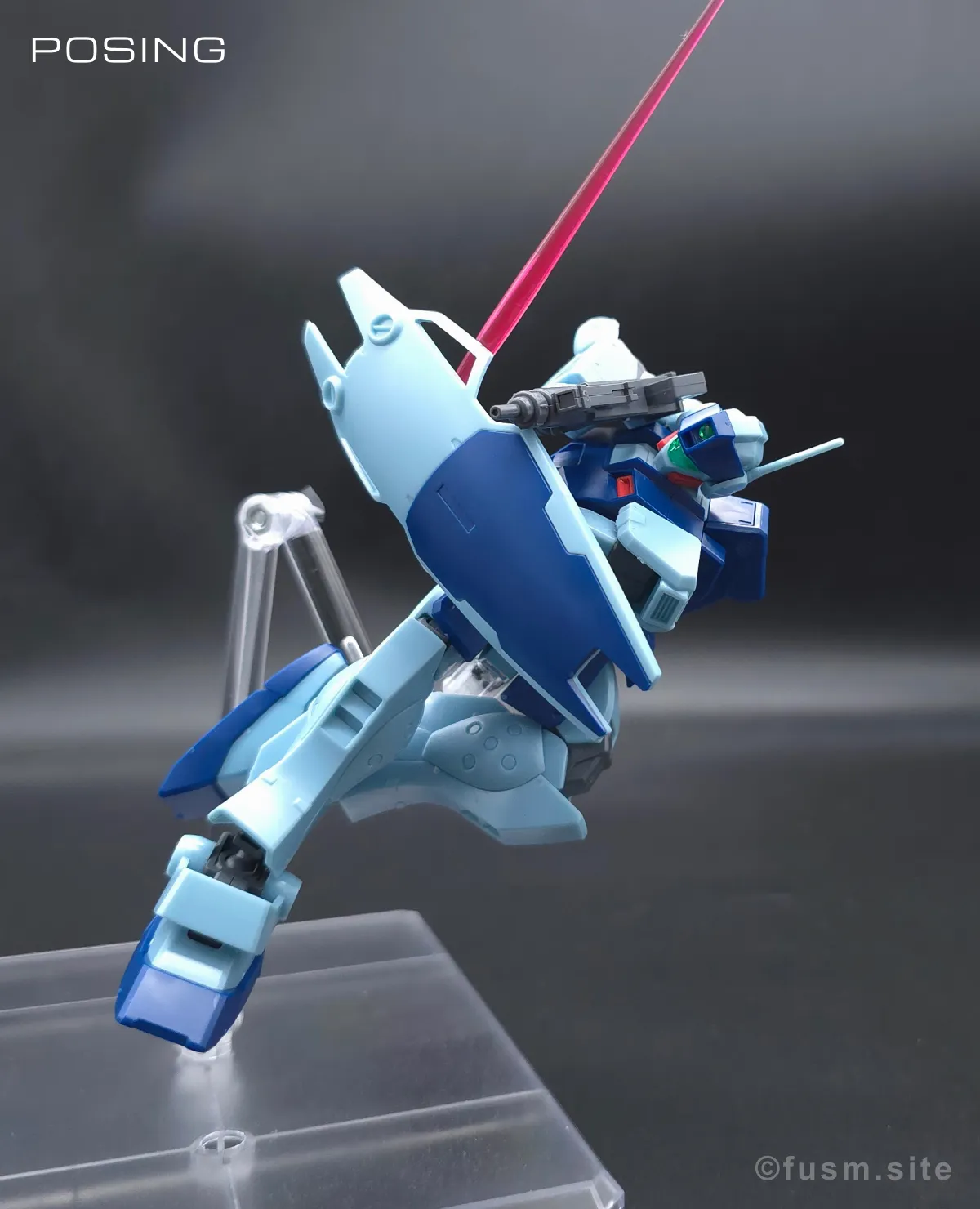 HGUC ジム・スナイパーII レビュー ポージング 15