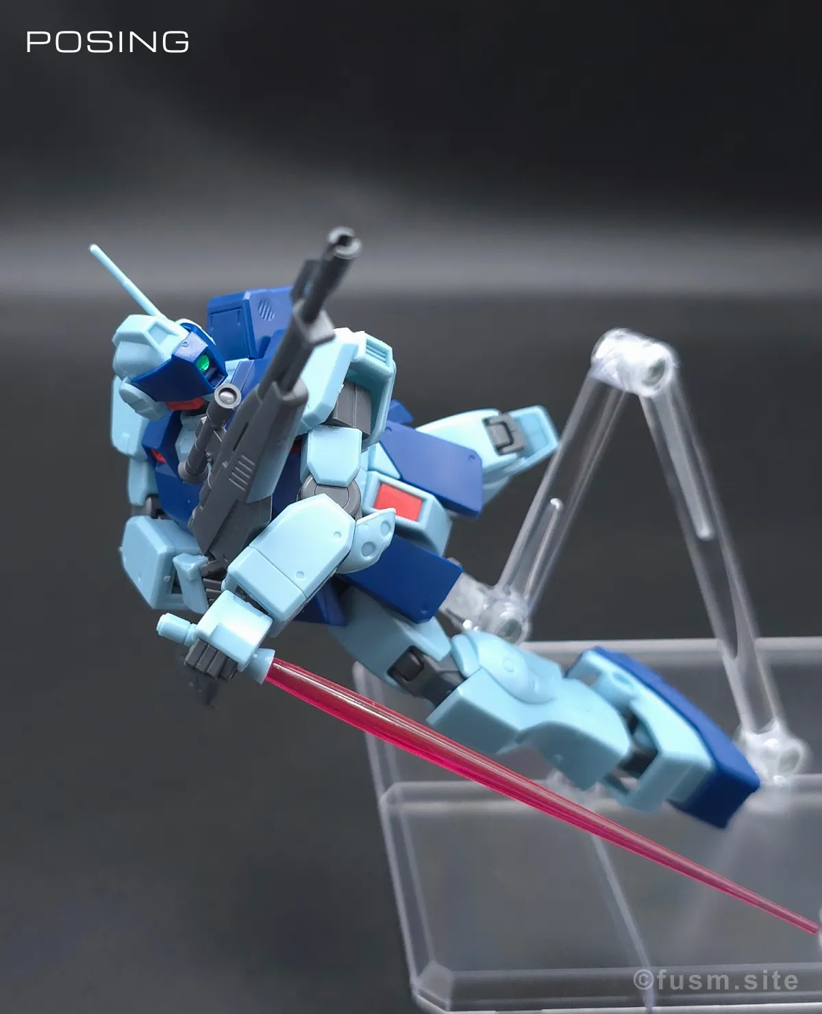 HGUC ジム・スナイパーII レビュー ポージング 19