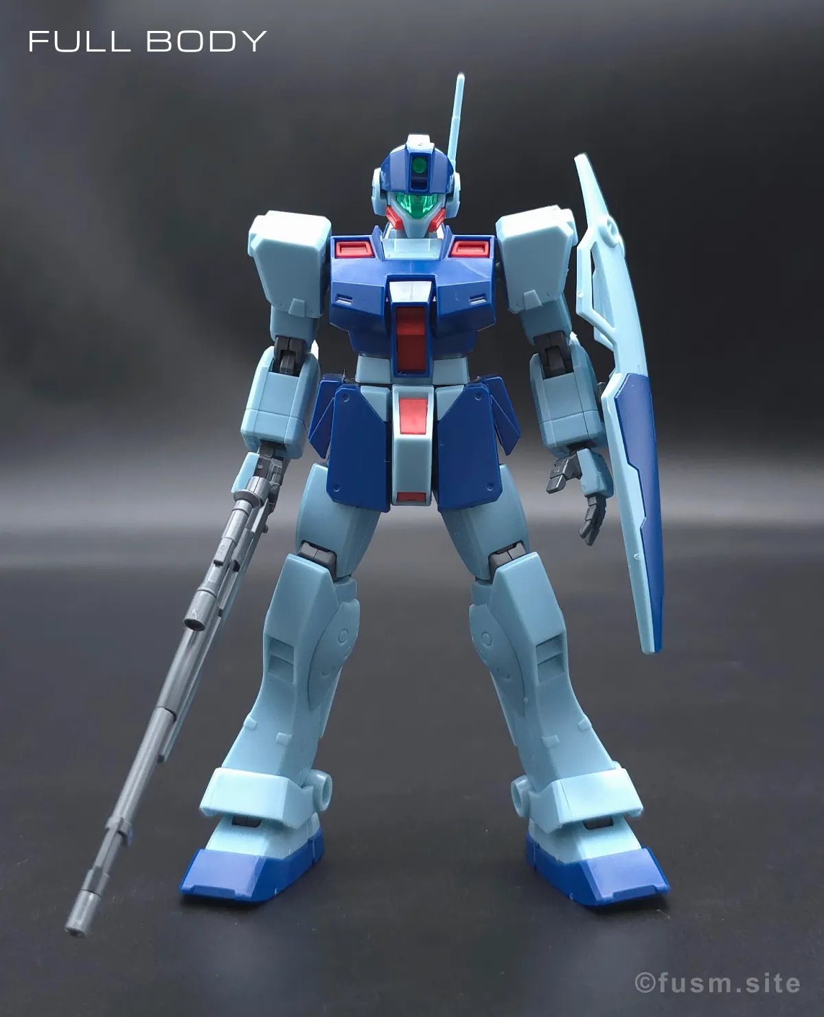 HGUC ジム・スナイパーII レビュー 多角的に見た全体の外観・素組み 01