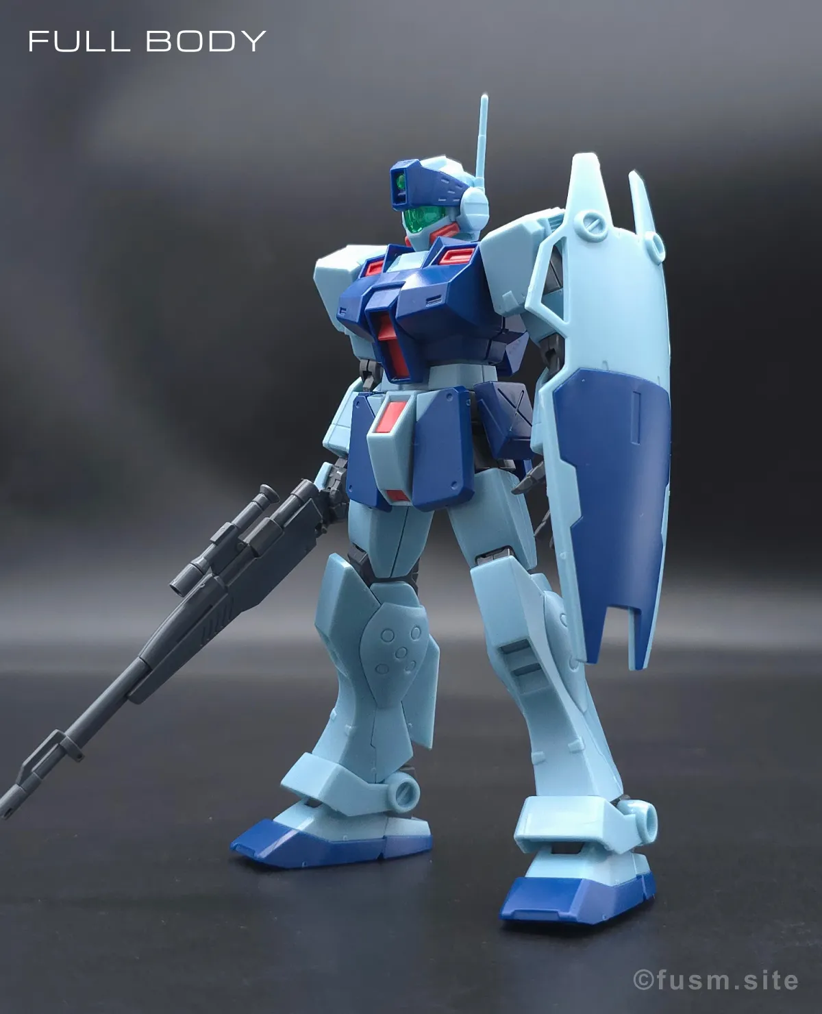 HGUC ジム・スナイパーII レビュー 多角的に見た全体の外観・素組み 02