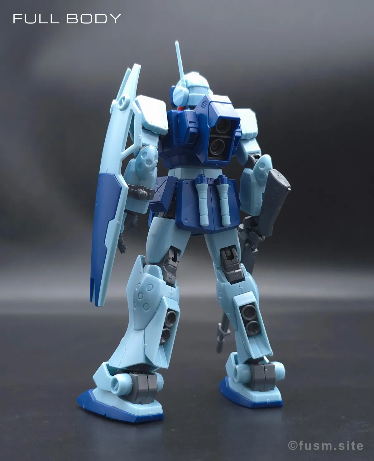 HGUC ジム・スナイパーII レビュー 多角的に見た全体の外観・素組み 03