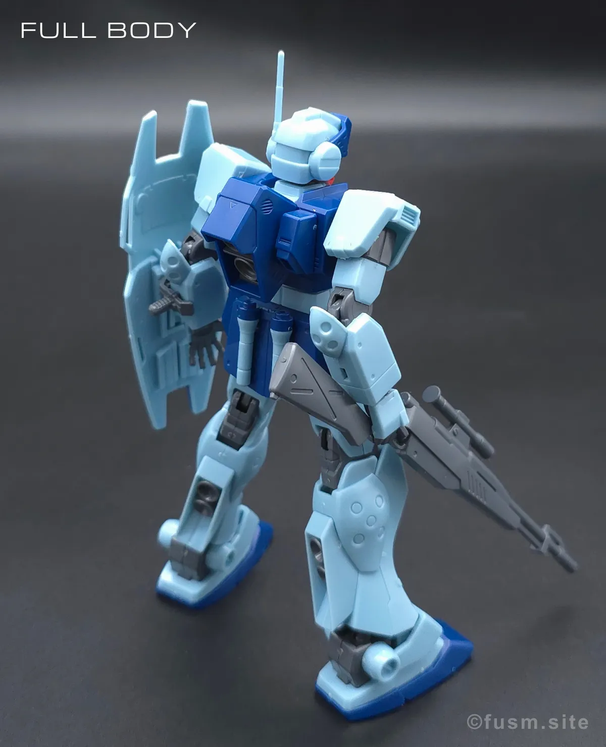 HGUC ジム・スナイパーII レビュー 多角的に見た全体の外観・素組み 05