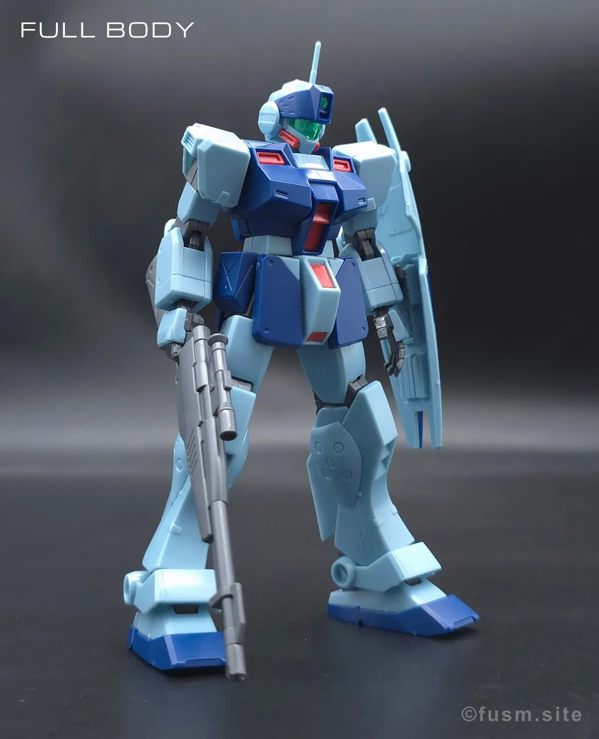 HGUC ジム・スナイパーII レビュー 多角的に見た全体の外観・素組み 06