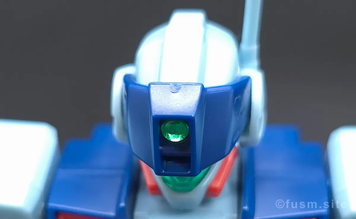 HGUC ジム・スナイパーII レビュー 頭部ディテール 03