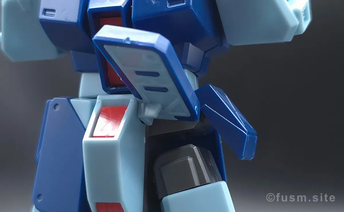 HGUC ジム・スナイパーII レビュー 胴体ディテール 可動域 01