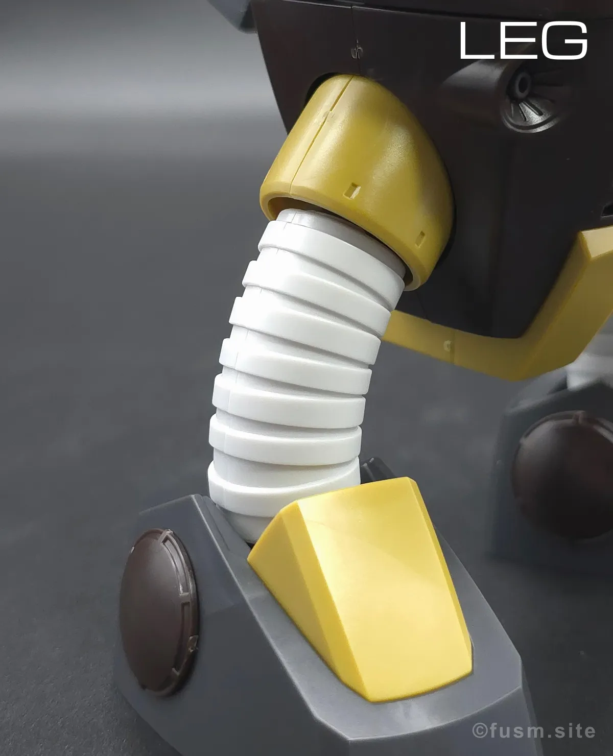 HGUC ジュアッグ(ユニコーンVer.) レビュー 脚部ディテール 01