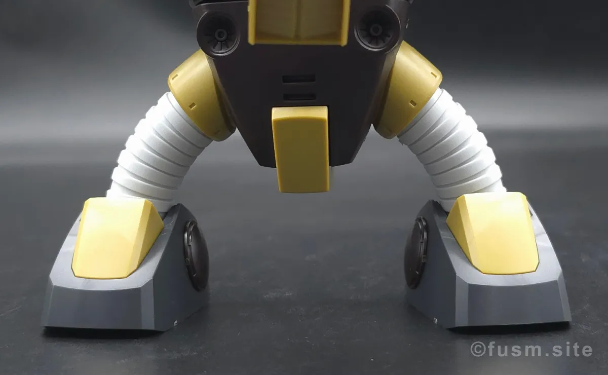 HGUC ジュアッグ(ユニコーンVer.) レビュー 脚部ディテール 02